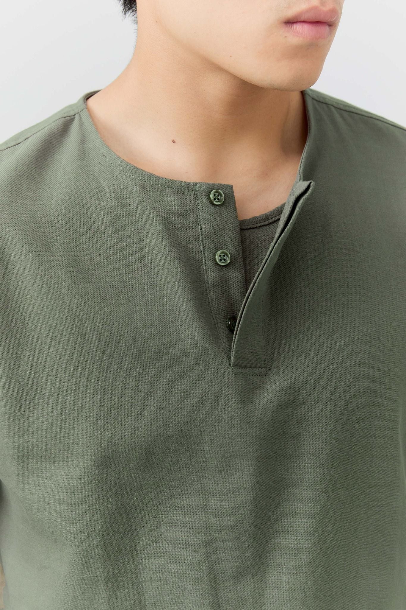 Set Linen Top Short The Shift