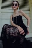 Chân Váy Dài Moonlit Lace