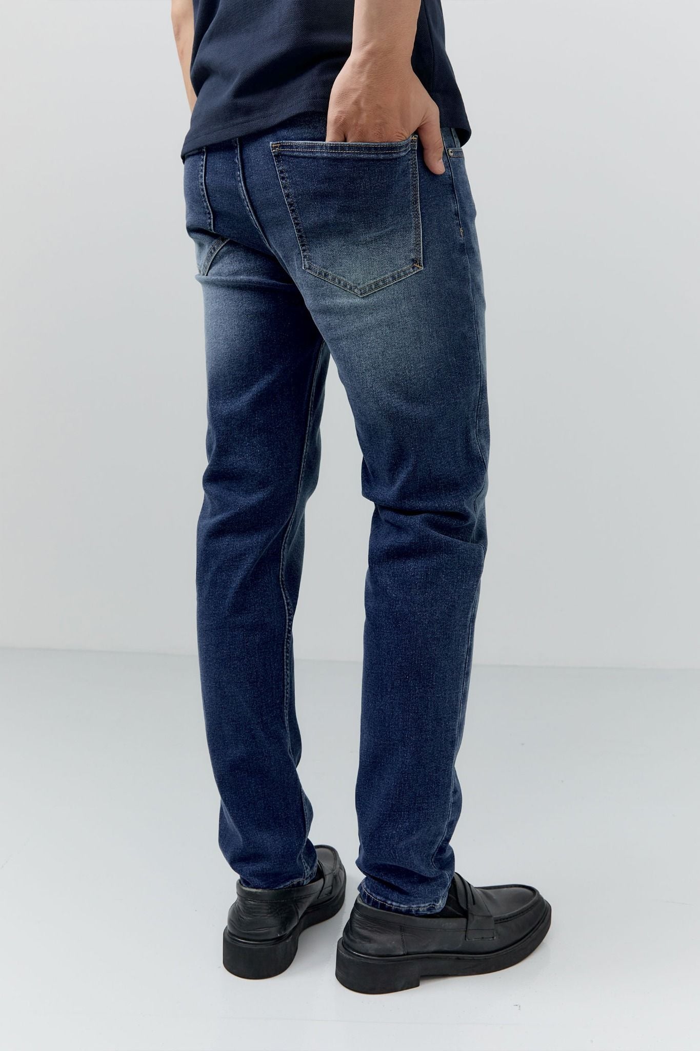 Quần Jean Rayon Slimfit Classic Blue Ss2