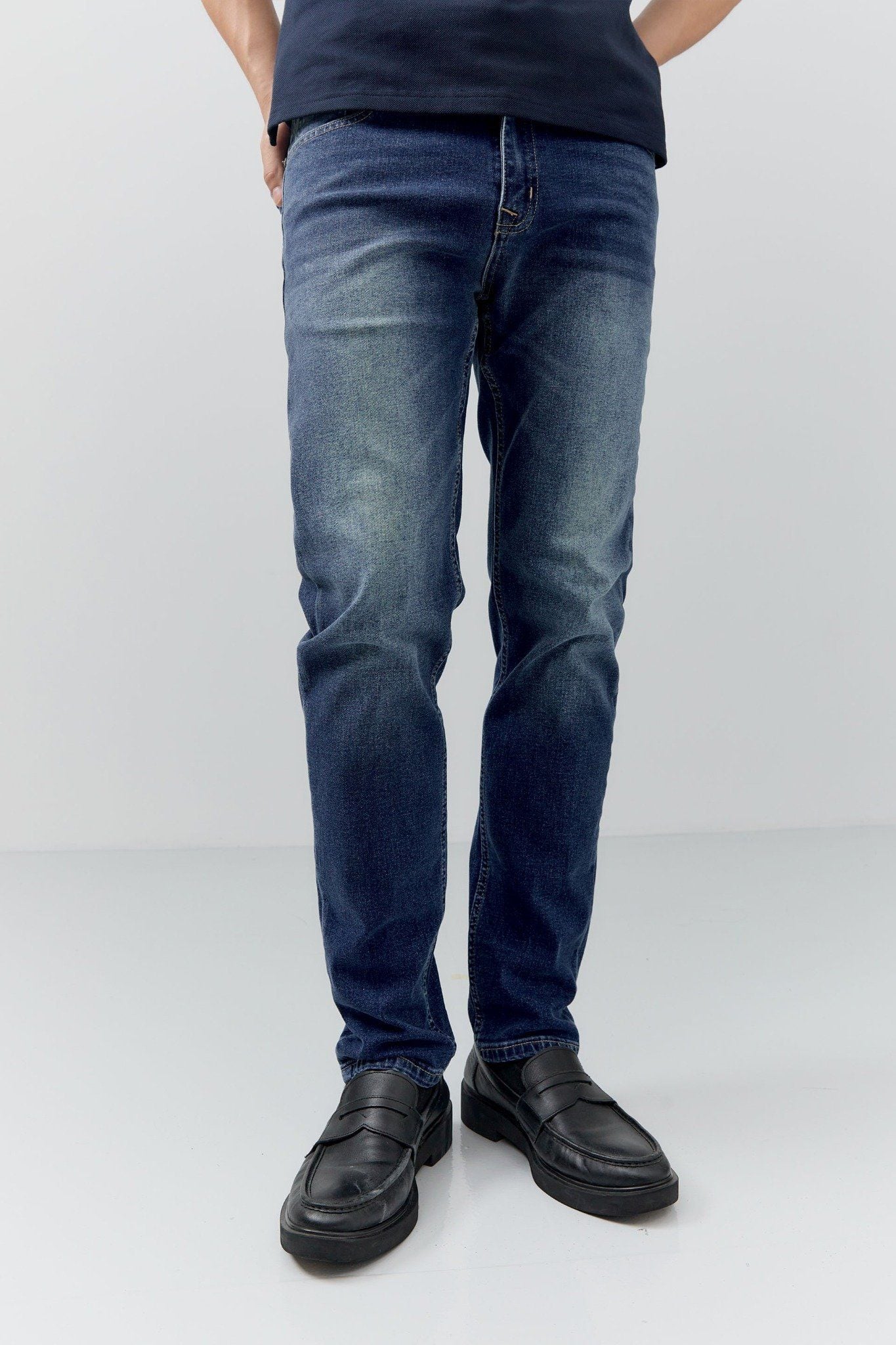 Quần Jean Rayon Slimfit Classic Blue Ss2