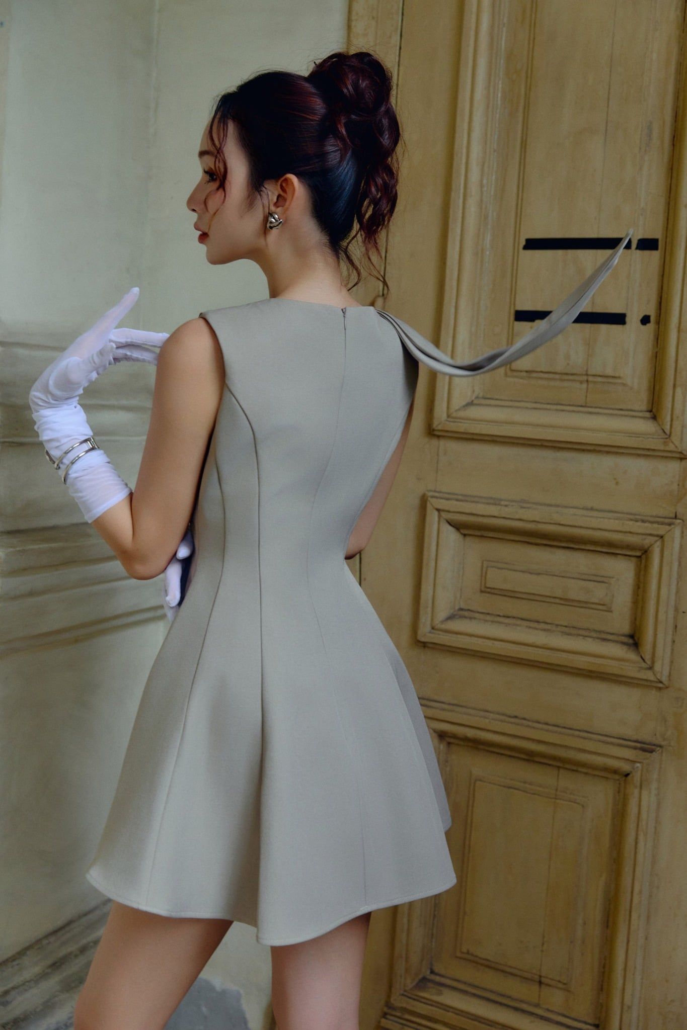 Đầm Ngắn Chestnut Grace