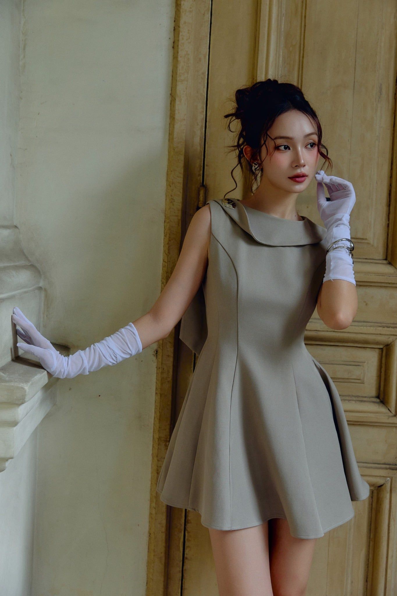 Đầm Ngắn Chestnut Grace