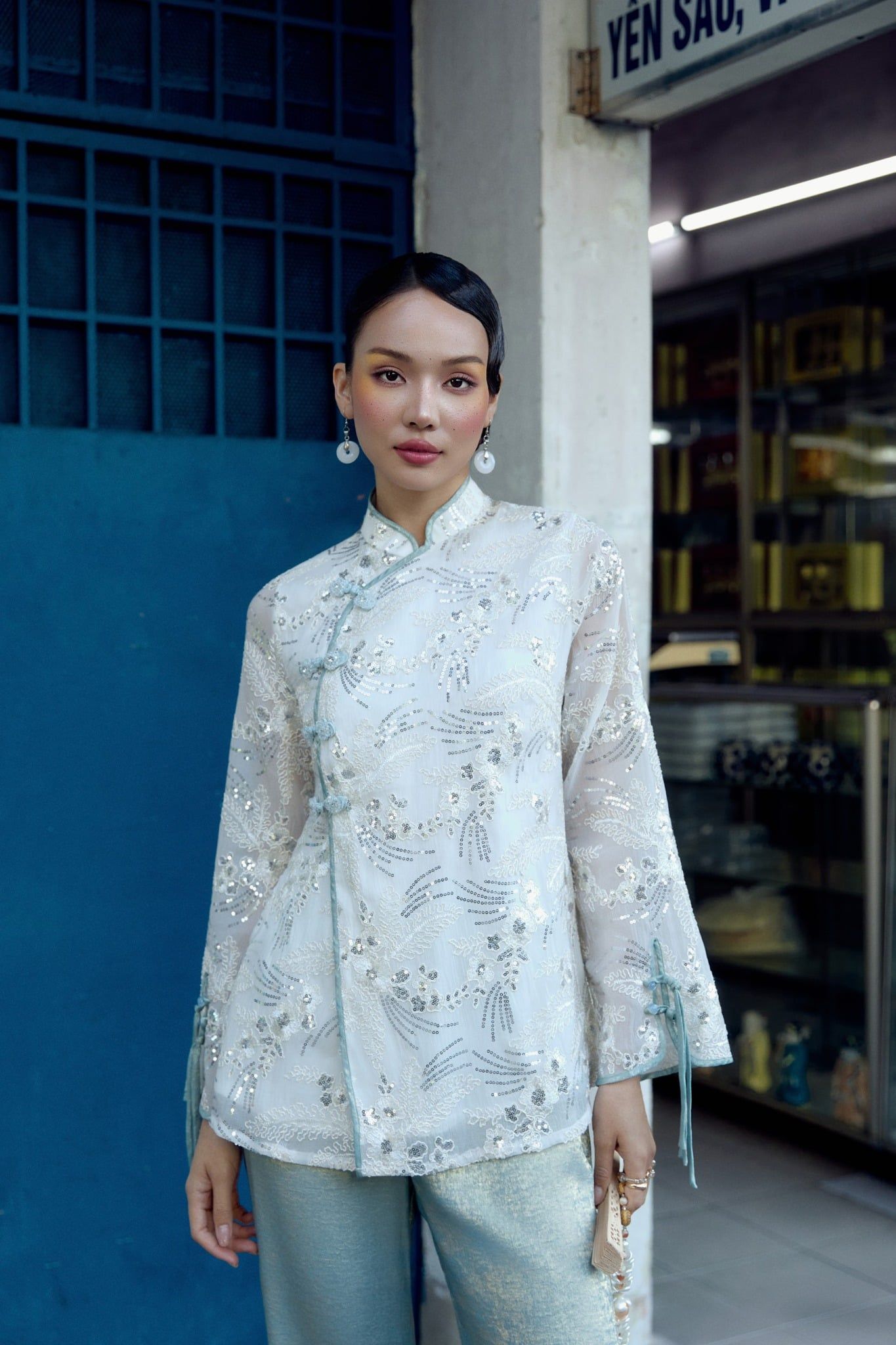  Áo Dài Cách Tân Nhã Uyển 