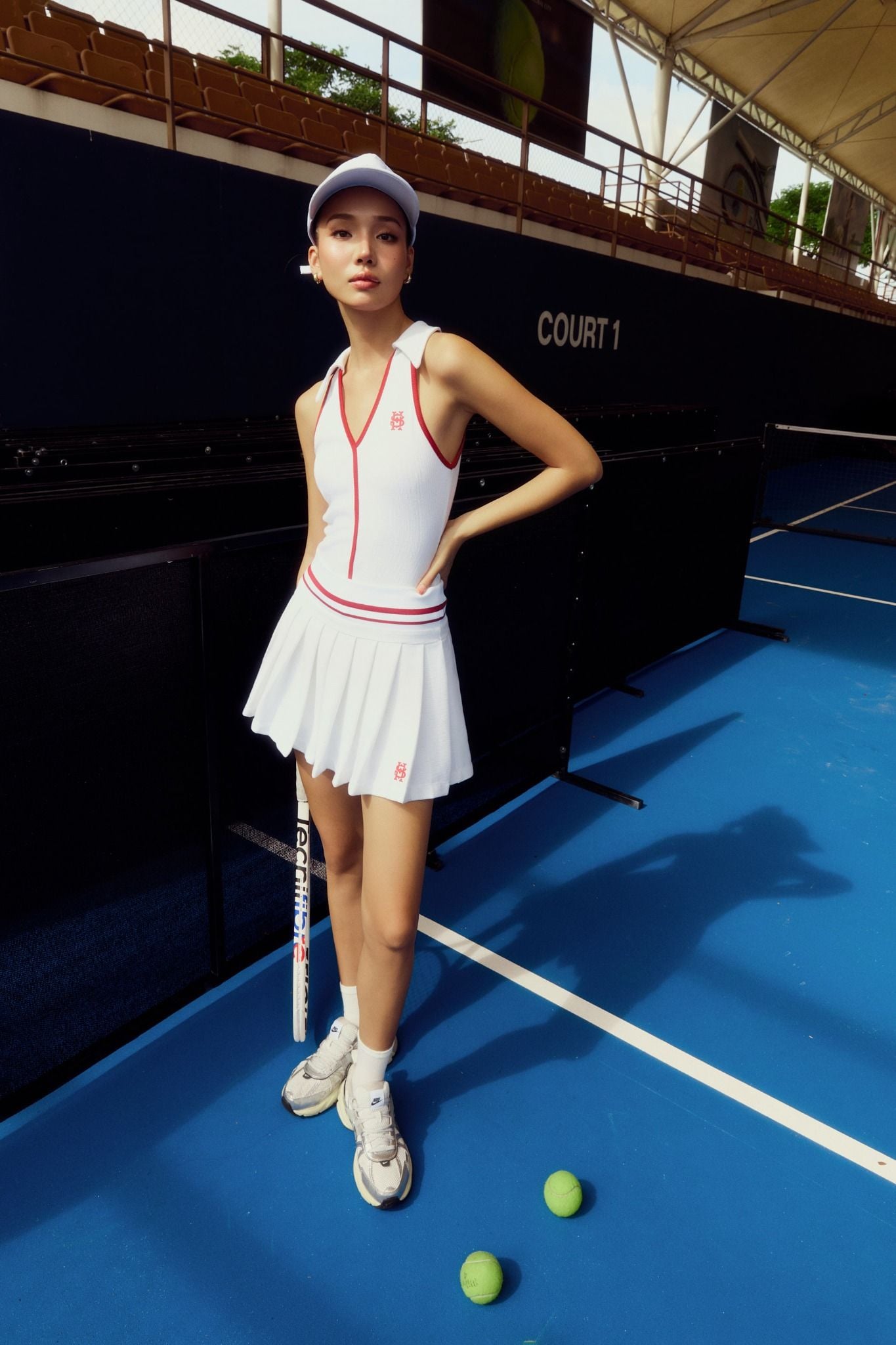 Chân Váy Ngắn Strive Pleat Sporty