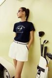 Quần Short Sporty Contrast Waist
