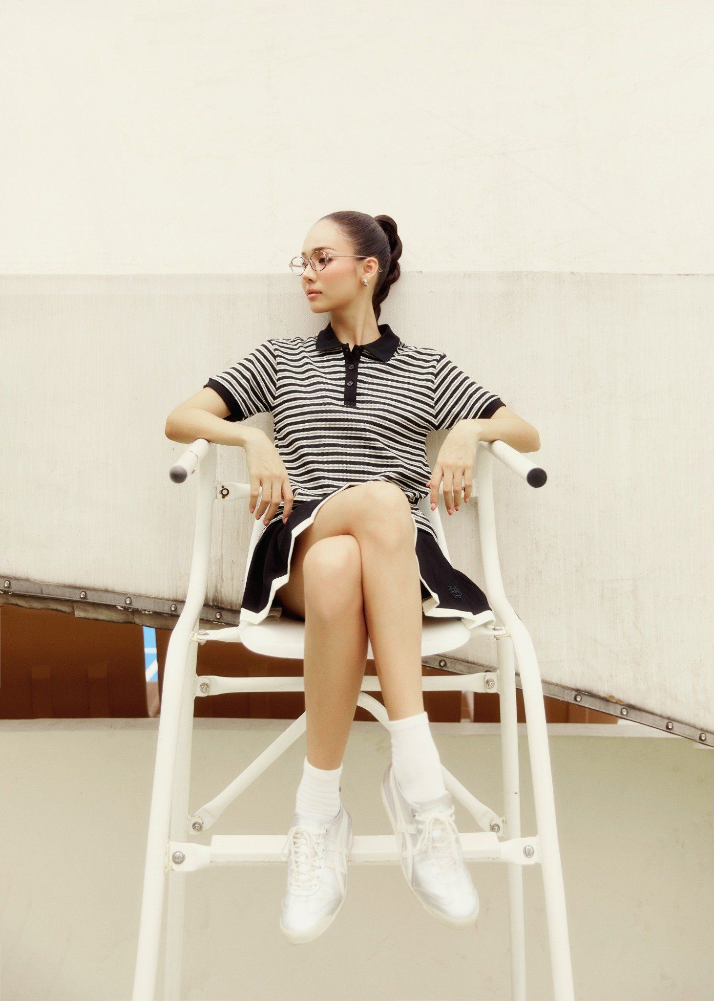 Chân Váy Ngắn Playful Contrast Mini