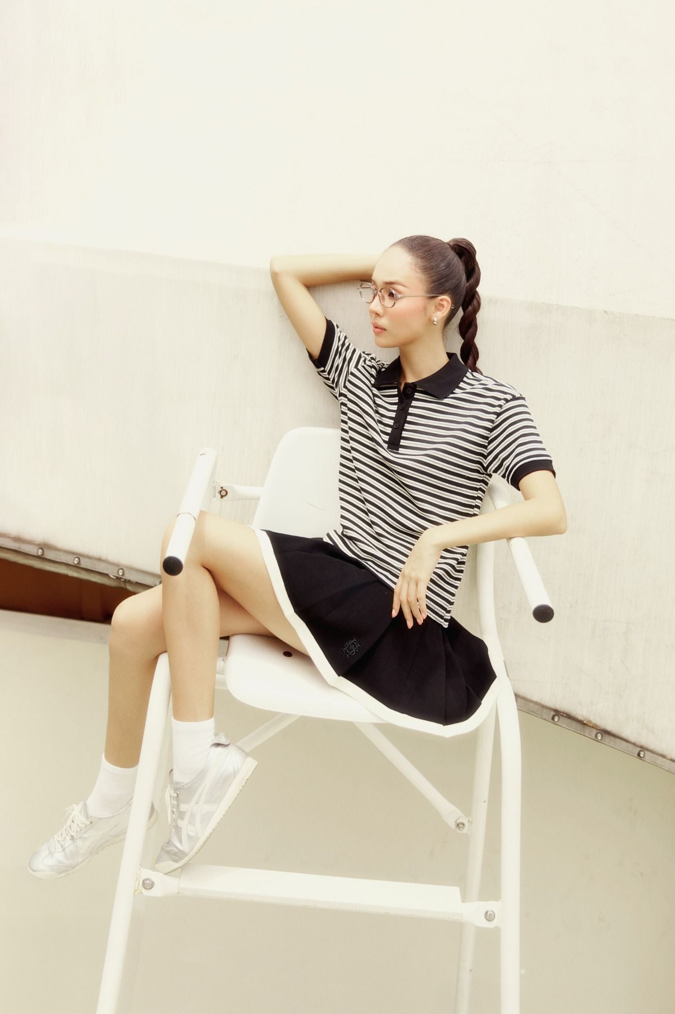 Chân Váy Ngắn Playful Contrast Mini