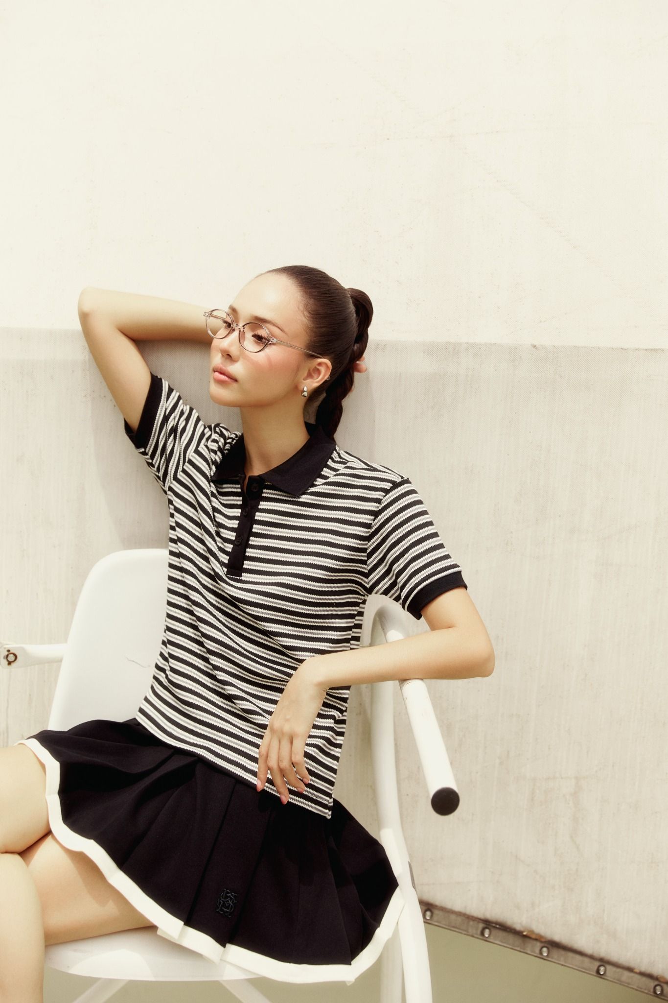 Áo Polo Stripes Sport