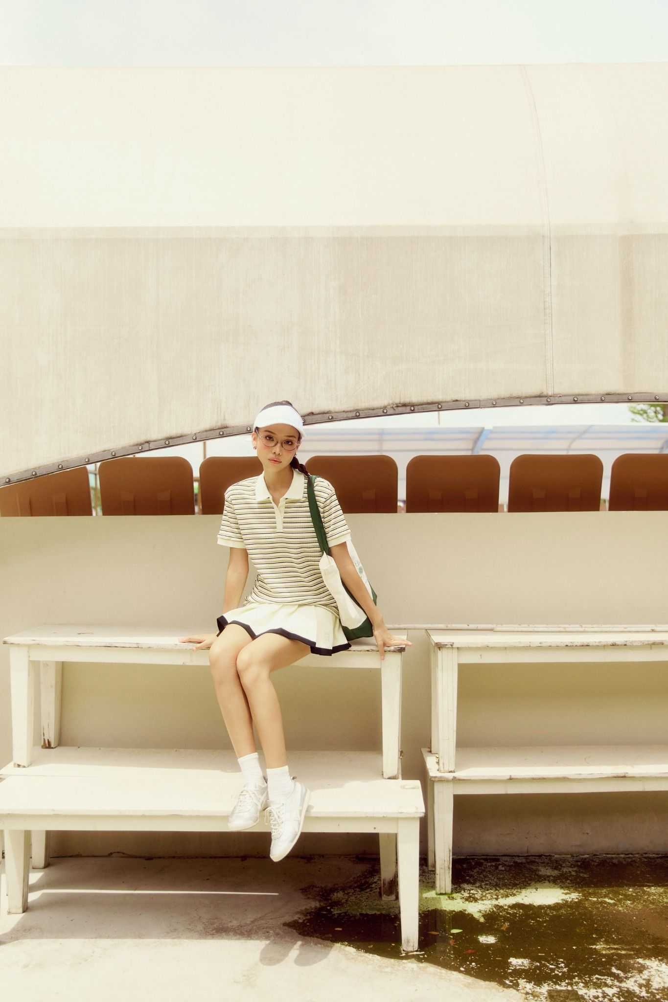 Chân Váy Ngắn Playful Contrast Mini