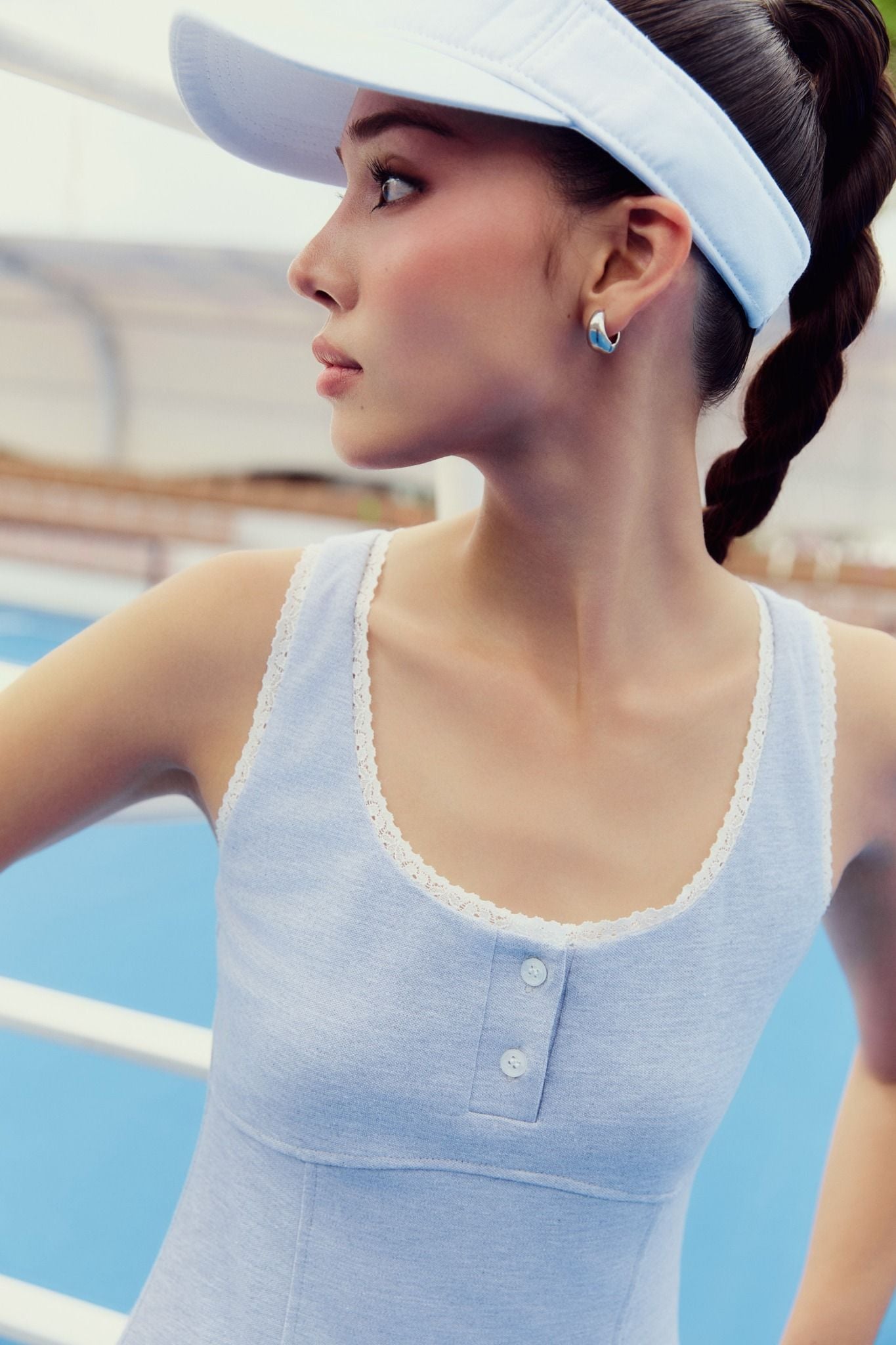 Đầm Ngắn Sporty Pleat Skirt