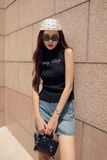 Chân Váy Ngắn Denim Blue Lacey