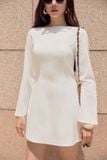 Đầm Ngắn Aurora Bell Sleeves