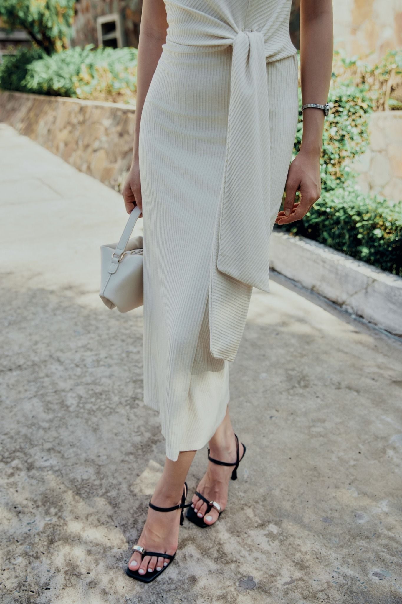 Đầm Dài Lune Wrap Column