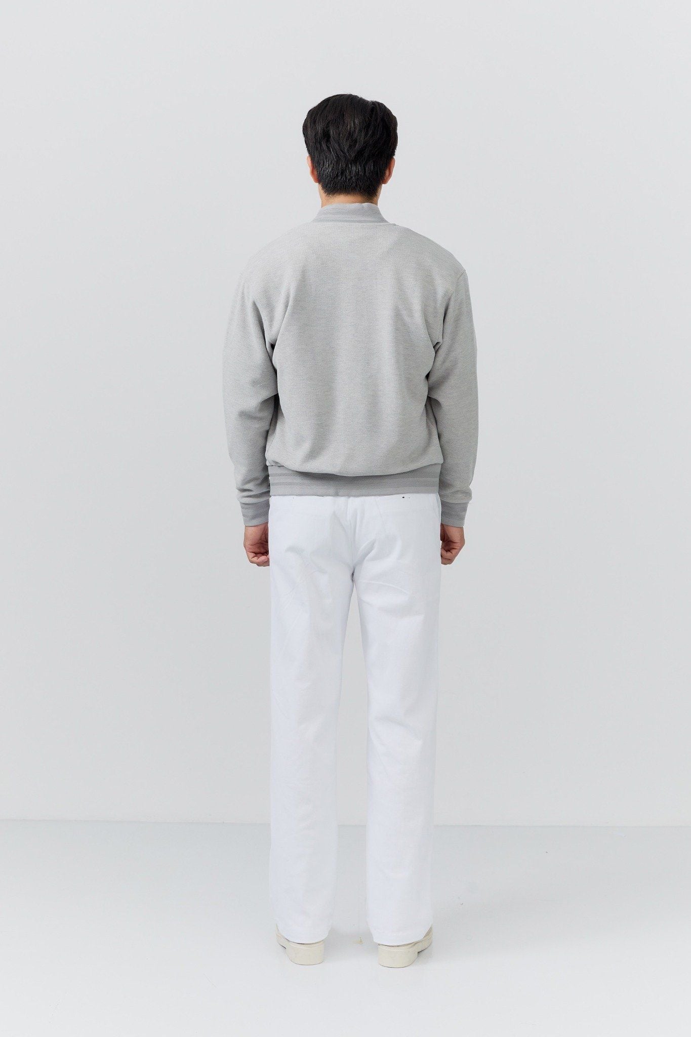 Áo Khoác Relaxed Double Face Bomber