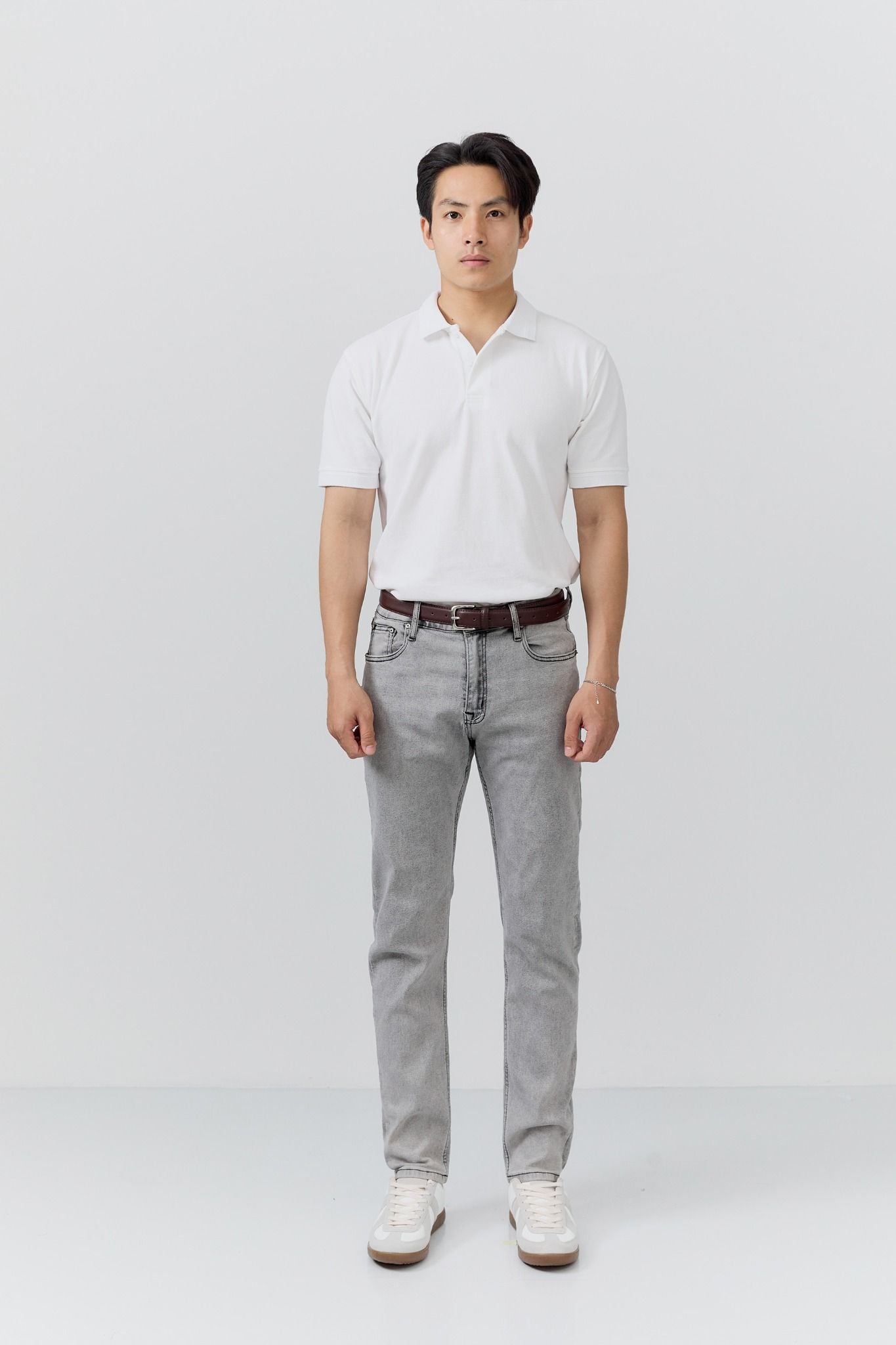 Quần Jean Rayon Slimfit Gray Shade 3