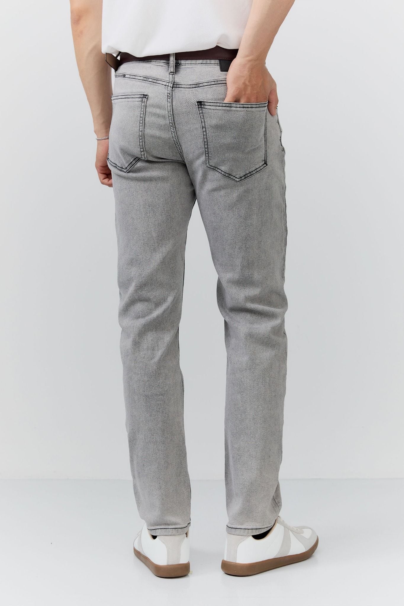 Quần Jean Rayon Slimfit Gray Shade 3