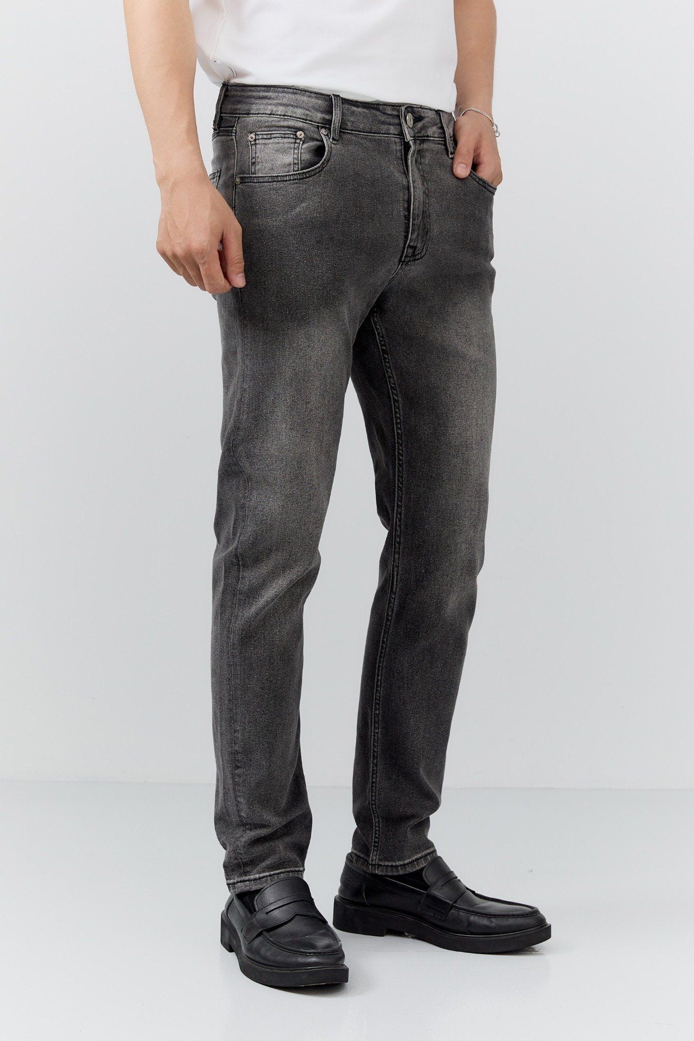 Quần Jean Rayon Slimfit Cloudy Gray Ss2