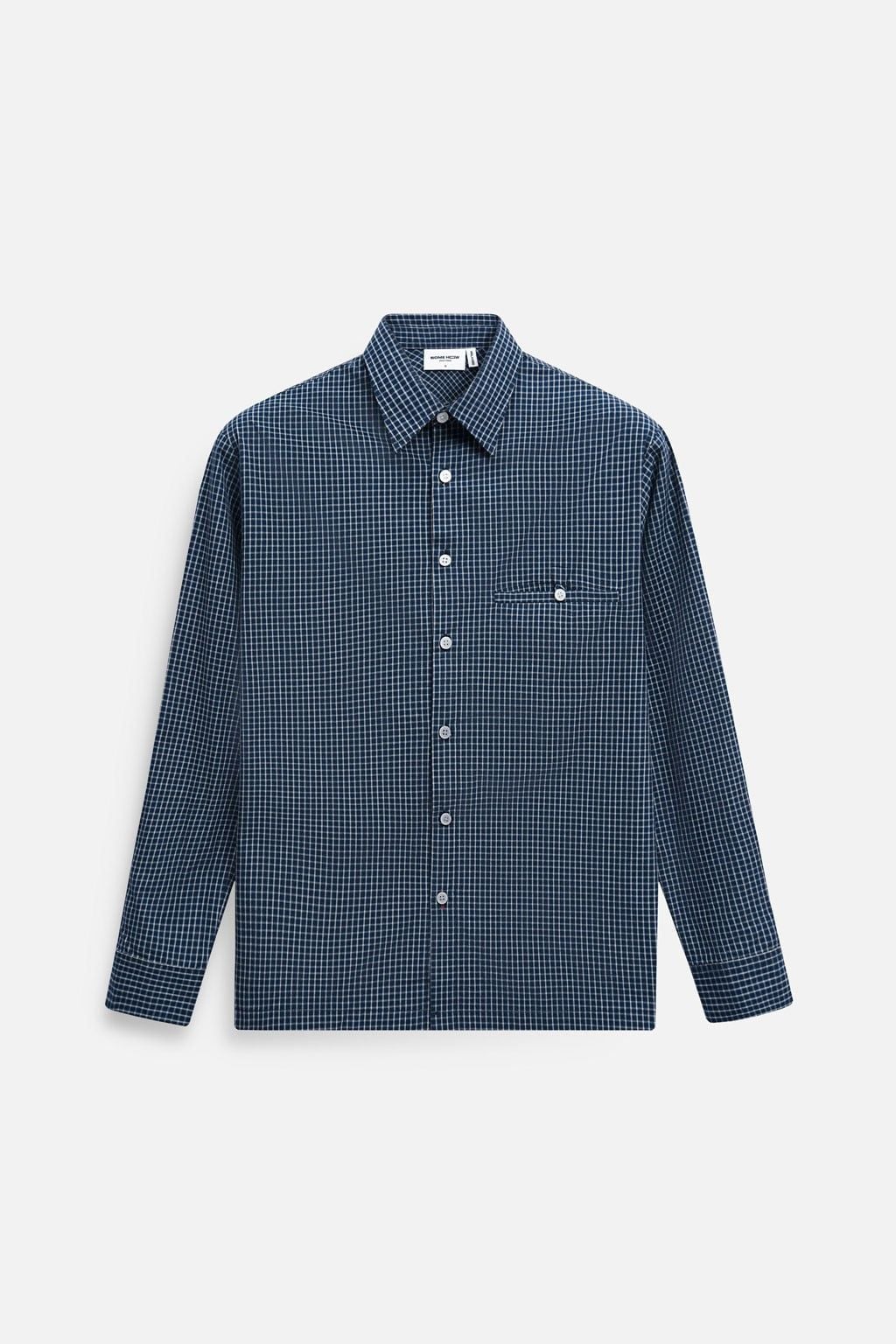 Áo Sơ Mi Relaxed Dark Blue Check