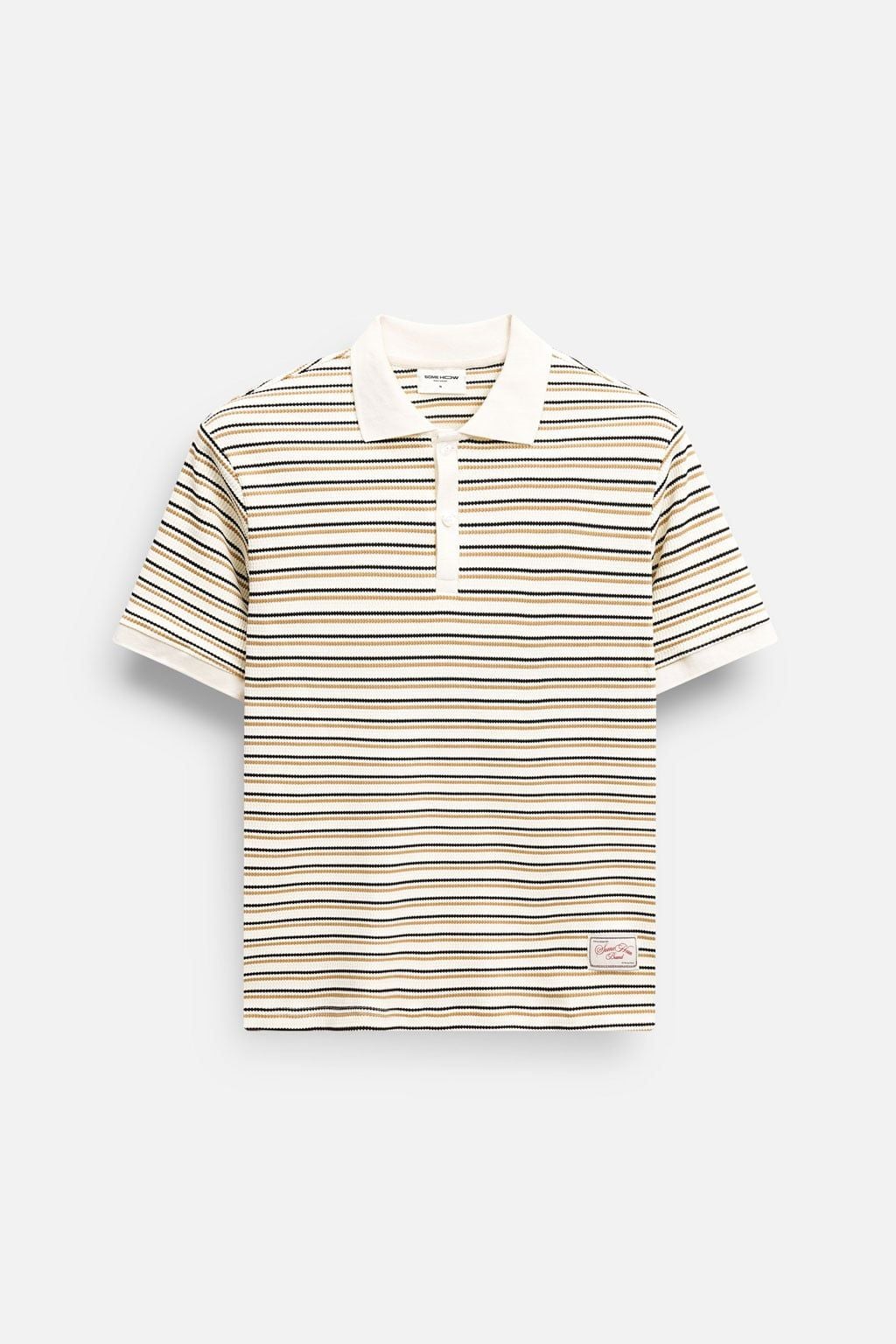 Áo Polo Regular Kẻ Sọc Ngang