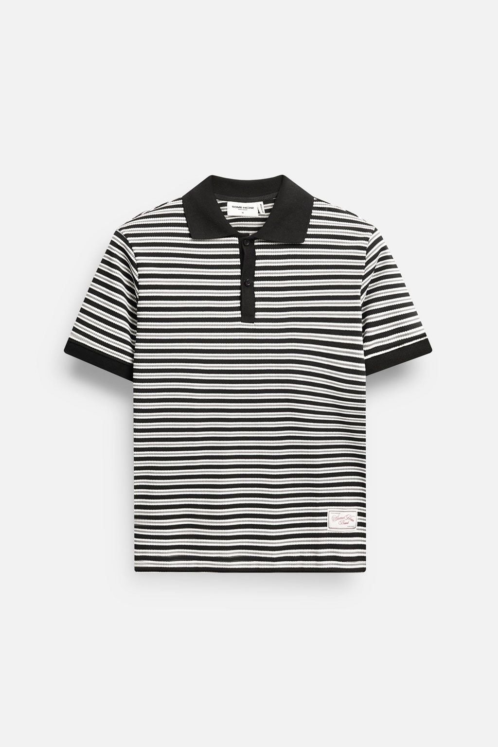 Áo Polo Regular Kẻ Sọc Ngang