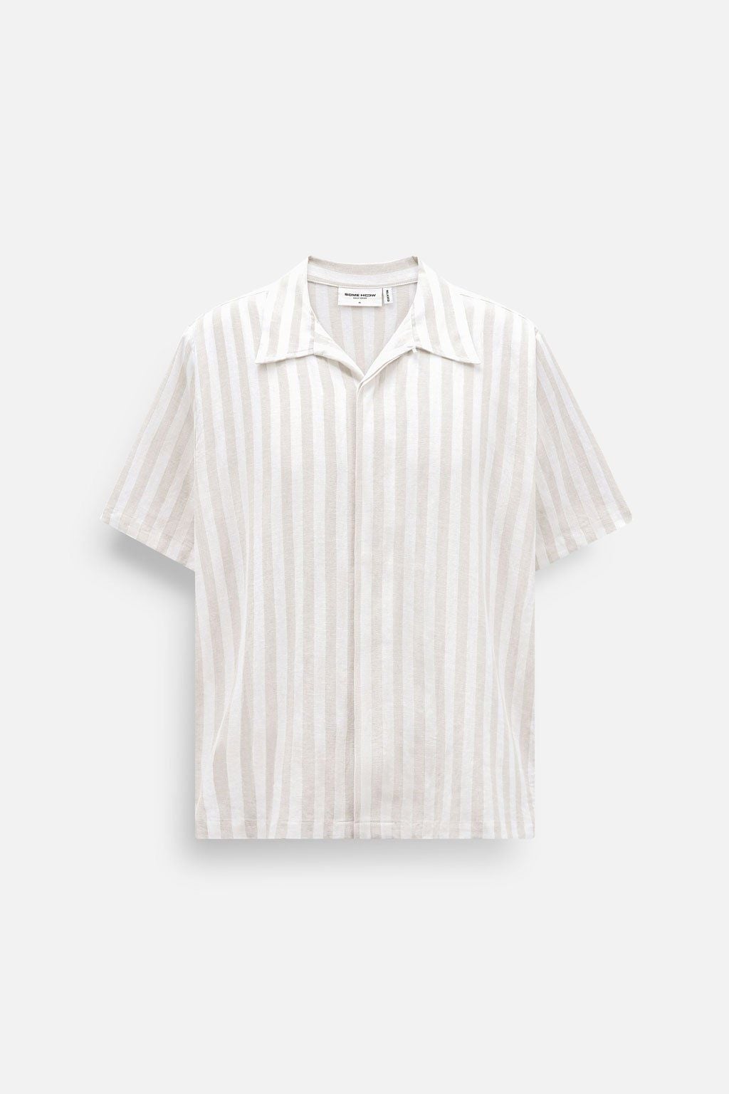 Áo Sơ Mi Relaxed Cuban Linen Brown