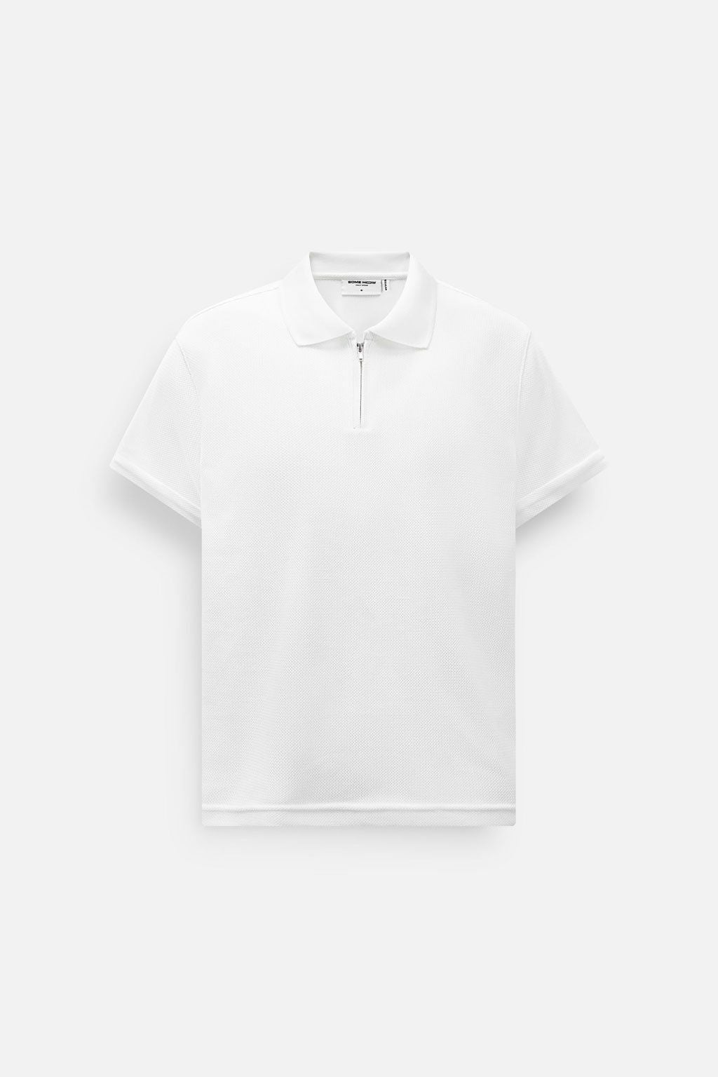 Áo Polo Regular Trụ Zipper Cotton Blend