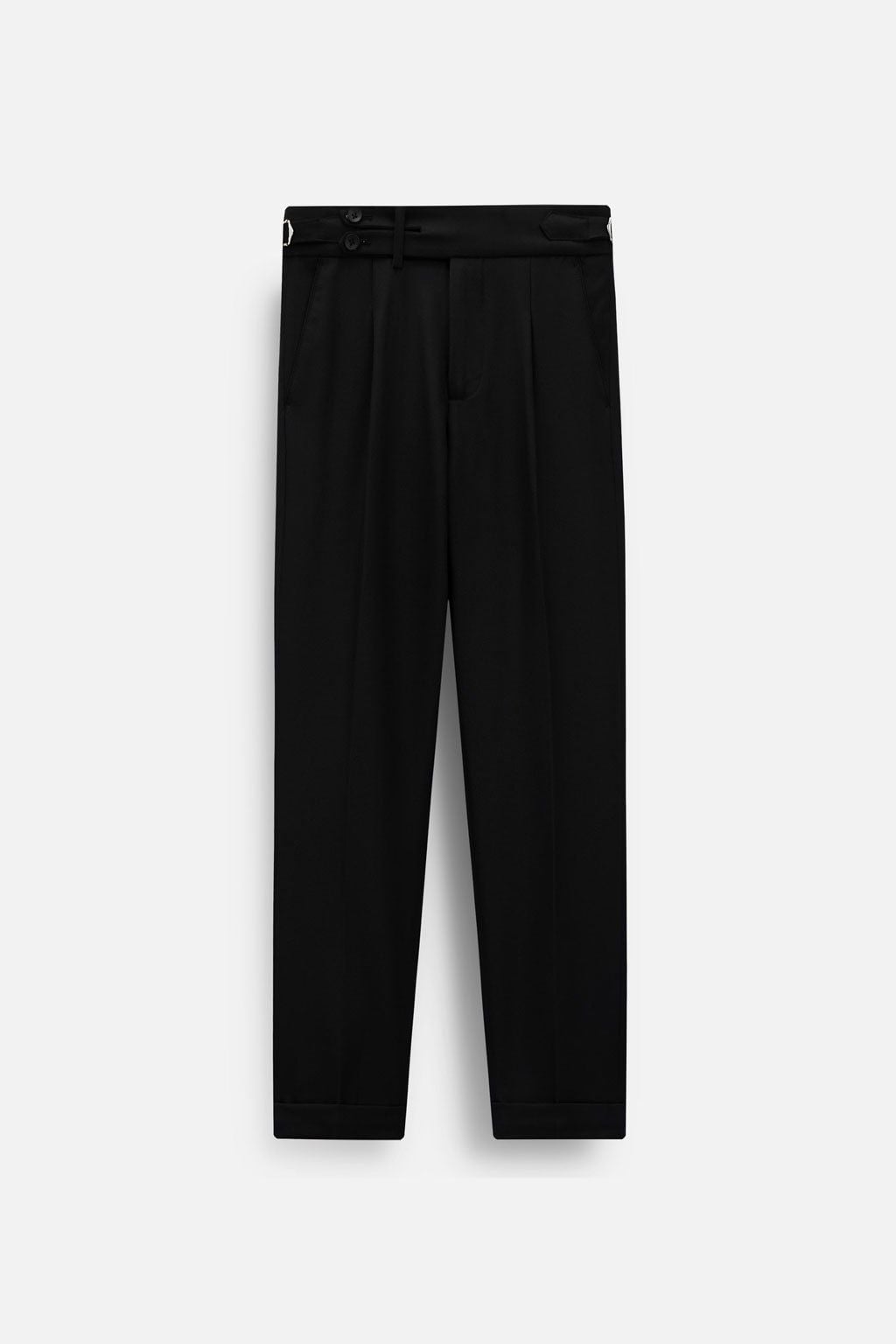 Quần Tây Slimfit Side Tab 2B High Waist