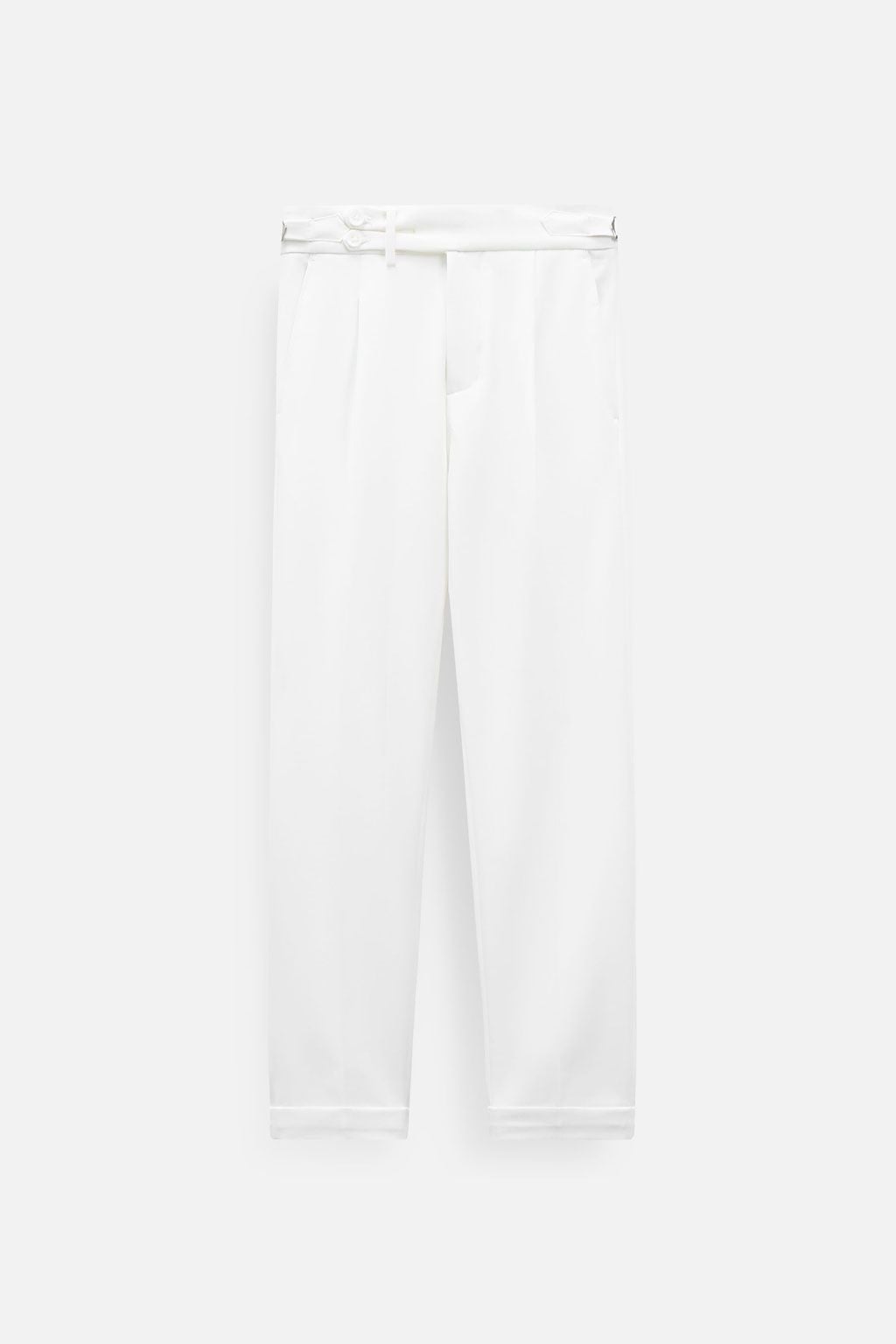 Quần Tây Slimfit Side Tab 2B High Waist