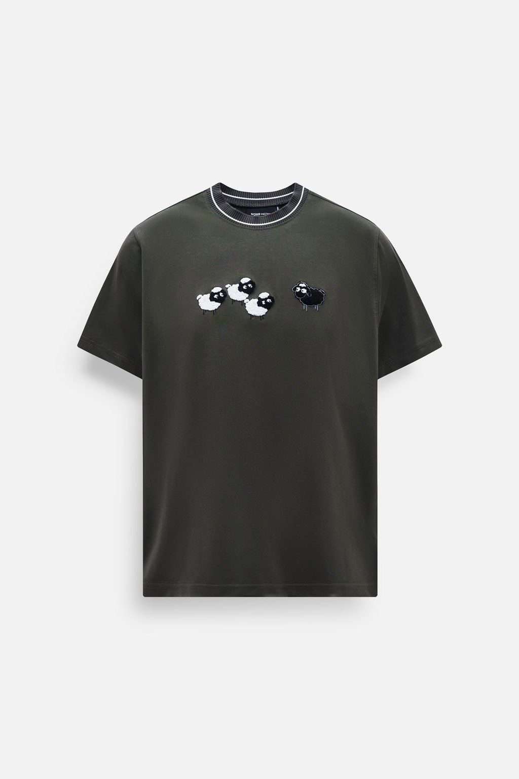 Áo Thun Regular Cool Fab Black Cloud Sheep