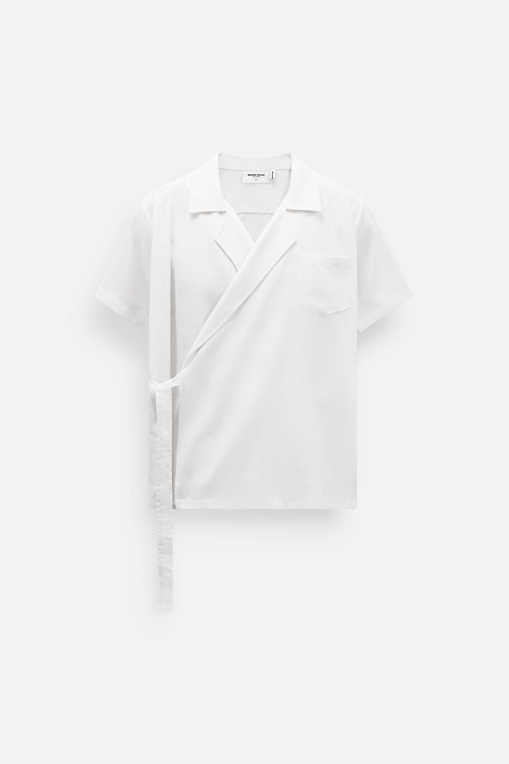 Set Wrap Shirt Long Pant Linen Relaxed