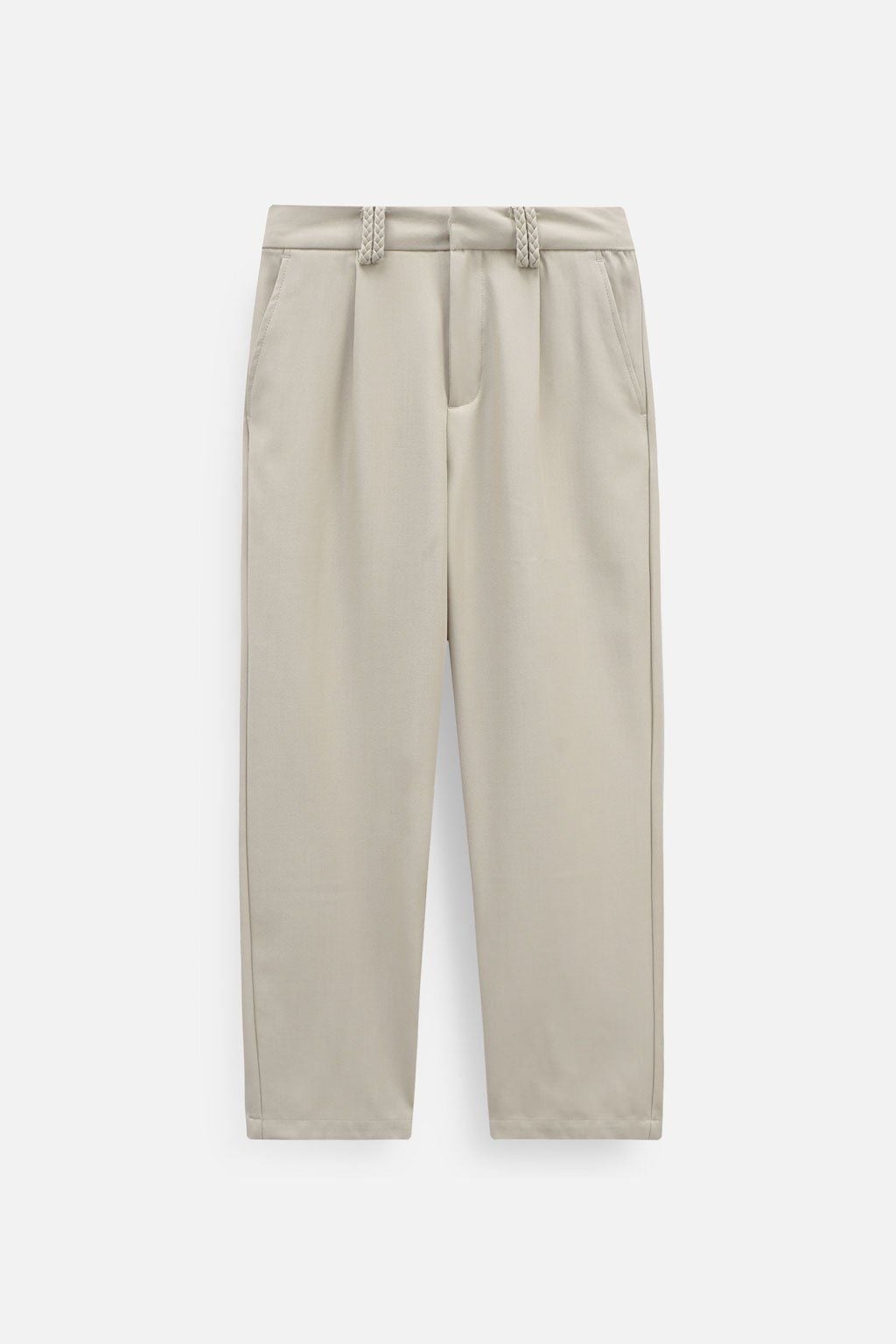 Quần Tây Straight Wedding Braid Loop