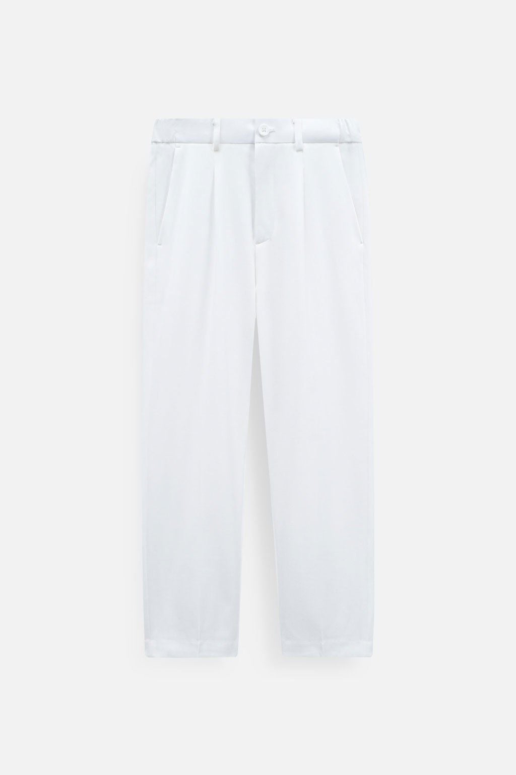 Quần Tây Straight Black White V1