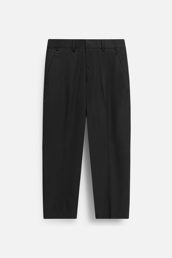  Quần Tây Cropped Zip Basic 