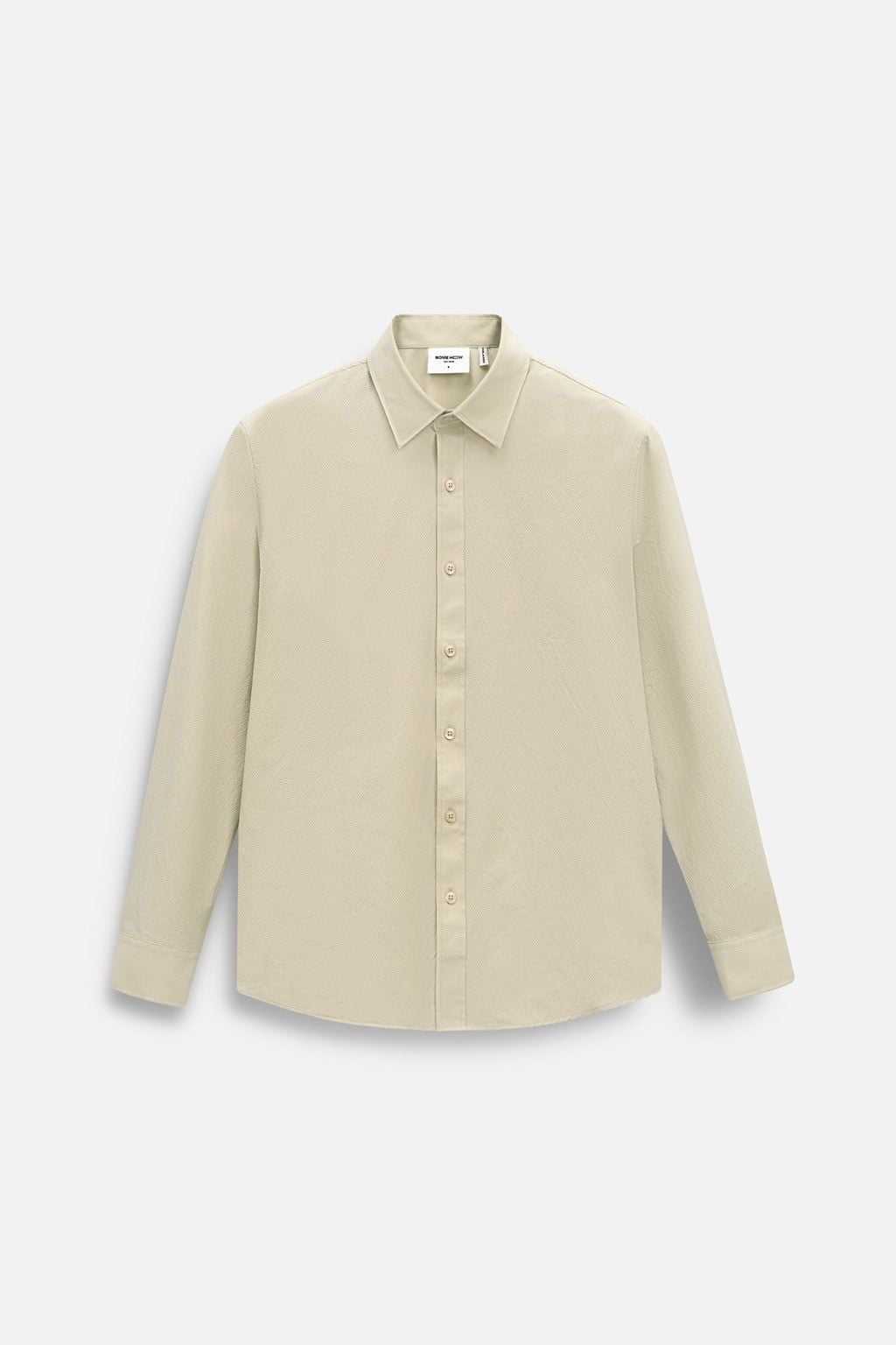 Áo Sơ Mi Relaxed Beige Gray