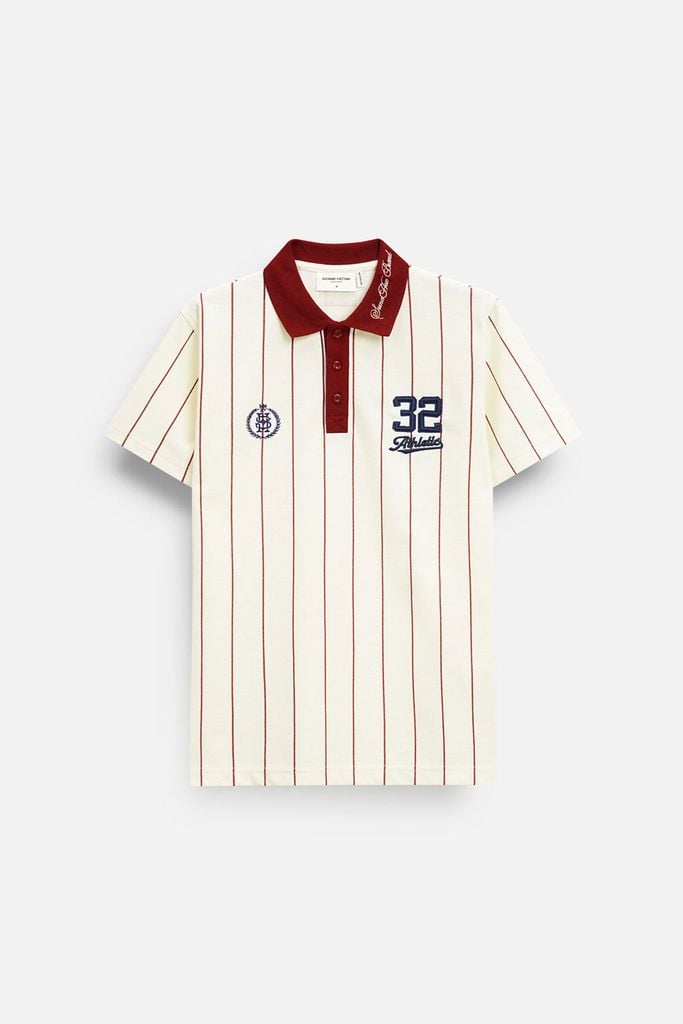 Áo Polo Regular No 32 Cream Red 