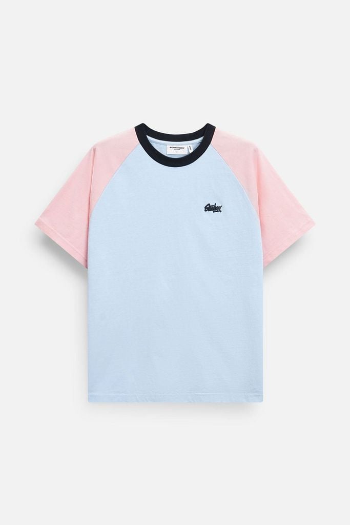  Áo Thun Boxy Raglan Thêu SMHW 