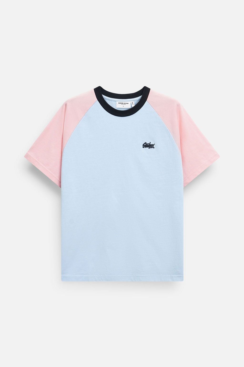 Áo Thun Boxy Raglan Thêu SMHW