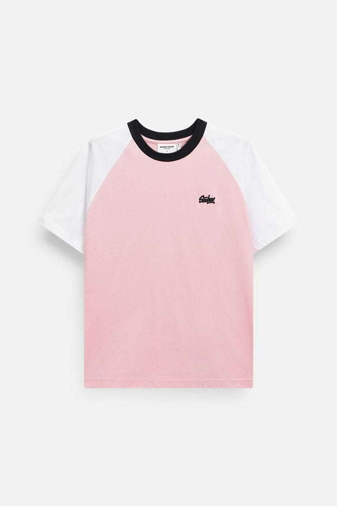  Áo Thun Boxy Raglan Thêu SMHW 