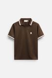 Áo Polo Regular Cổ Trụ Tim