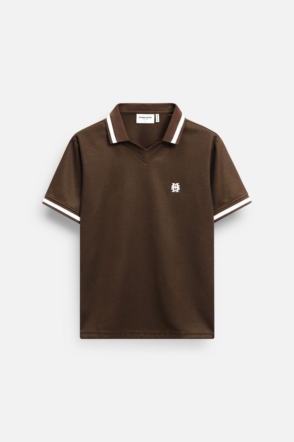 Áo Polo Regular Cổ Trụ Tim