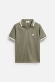 Áo Polo Regular Cổ Trụ Tim