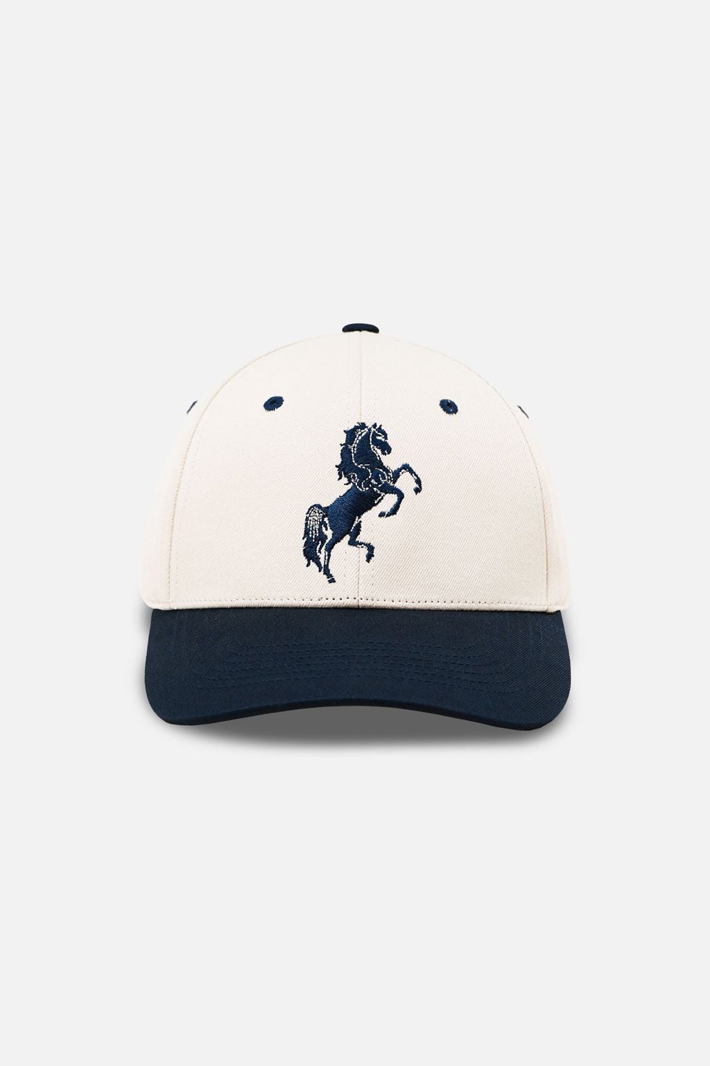  Nón Horse Navy Cream 