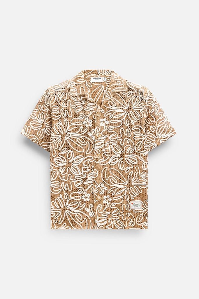 Set Shirt Short Relaxed Terra Line Art Blend 