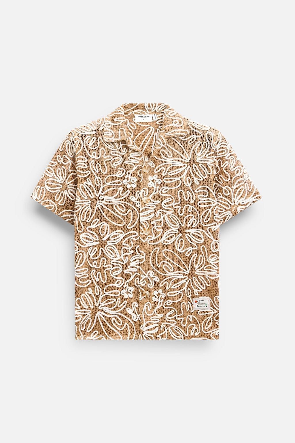 Set Shirt Short Relaxed Terra Line Art Blend