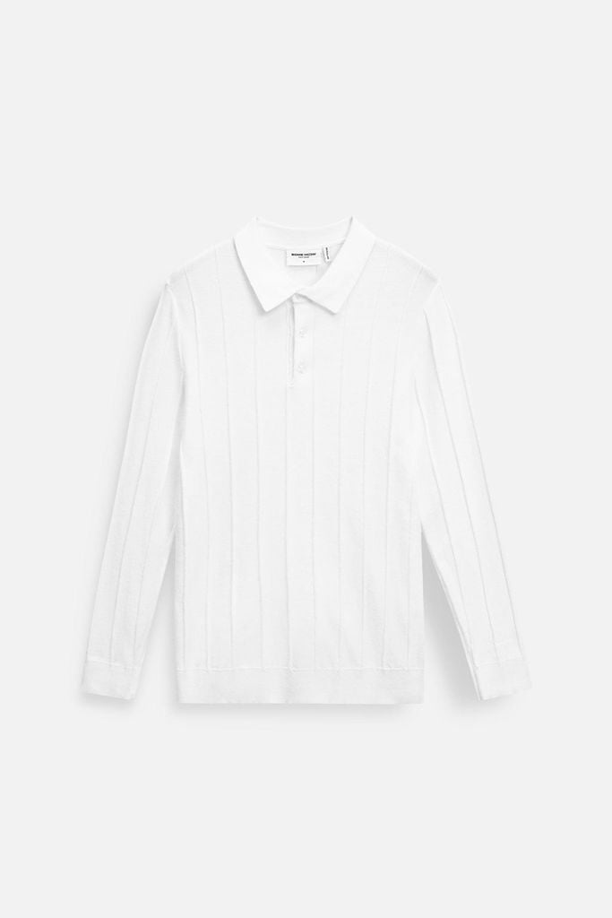  Áo Polo Tay Dài Knit Column 