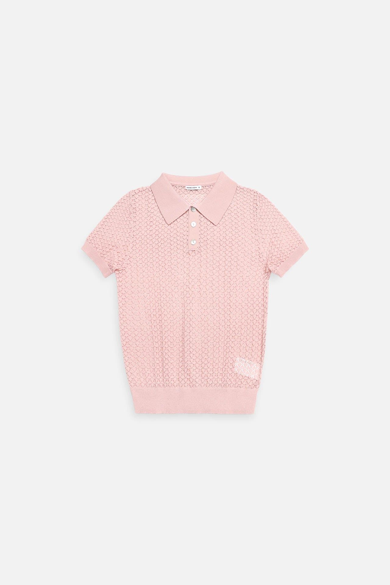 Áo Polo Rosé Knit