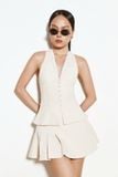 Set Áo Elyra Lace Halter Pleat Skirt