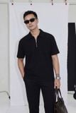 Áo Polo Boxy Zipper Summer