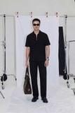 Áo Polo Boxy Zipper Summer