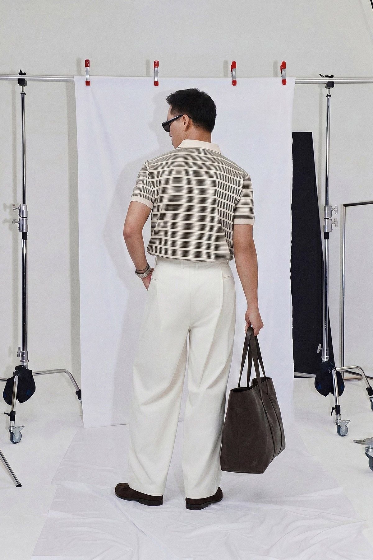 Áo Polo Regular Thun Sọc Vintage Stripe Cotton